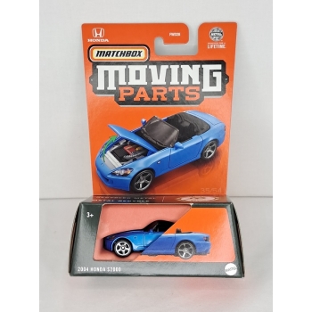 Matchbox 1:64 Moving Parts - Honda S2000 2004 blue